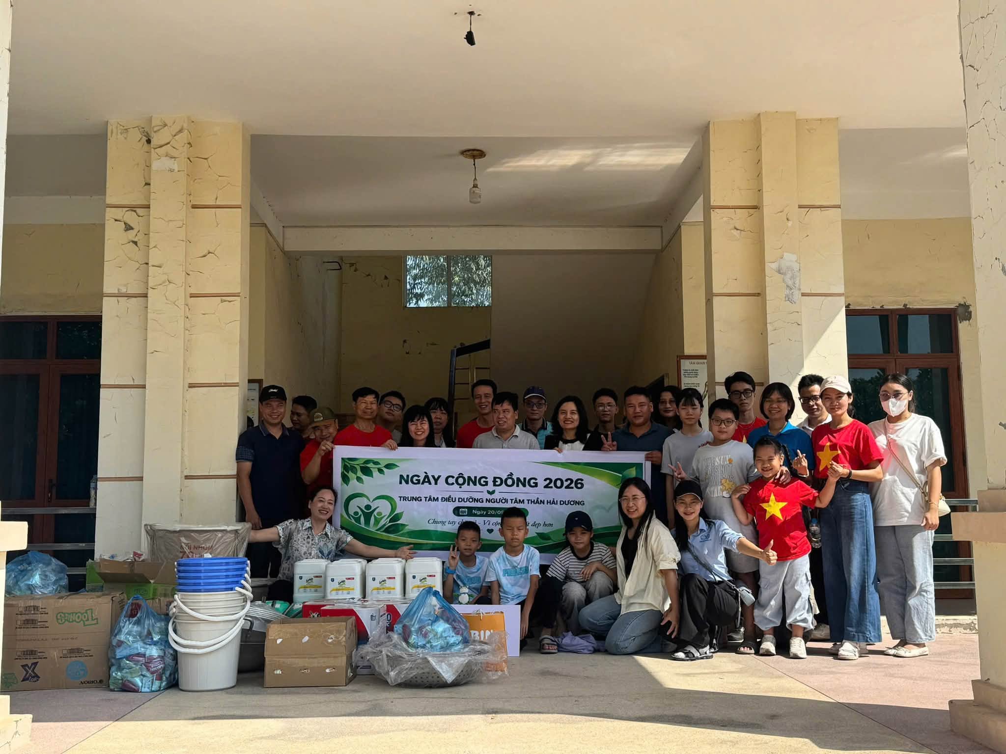 NGÀY CỘNG ĐỒNG 2026 TẠI TRUNG TÂM ĐIỀU DƯỠNG NGƯỜI TÂM THẦN HẢI DƯƠNG – CÙNG SẺ CHIA, CÙNG LAN TỎA YÊU THƯƠNG
