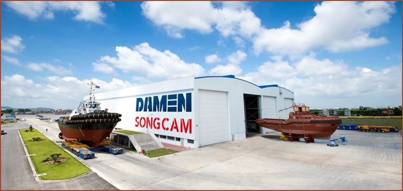 ISO Solutions kiểm định cầu trục 25t/5t tại Công ty TNHH Đóng tàu Damen Sông Cấm