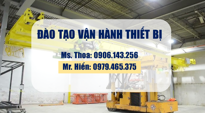 THÔNG BÁO MỞ LỚP ĐÀO TẠO VẬN HÀNH THIẾT BỊ THÁNG 12/2024