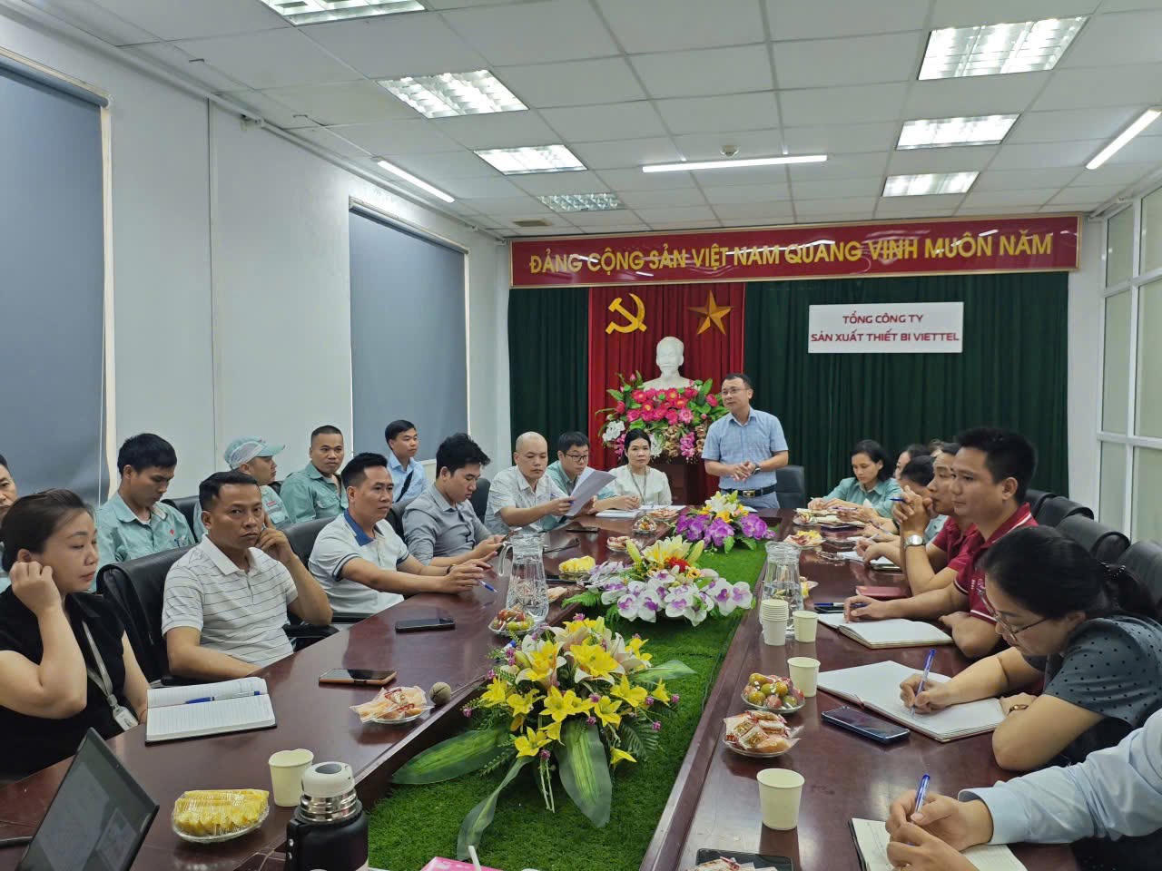 ISO Solutions/Safe Pro tiếp tục đồng hành cùng Tổng Công ty Sản xuất Thiết bị Viettel nâng cao năng lực quản lý an toàn
