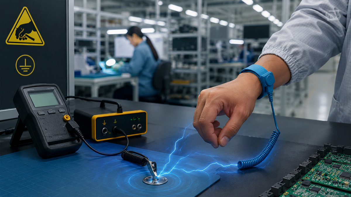 Electrostatic measurement and control