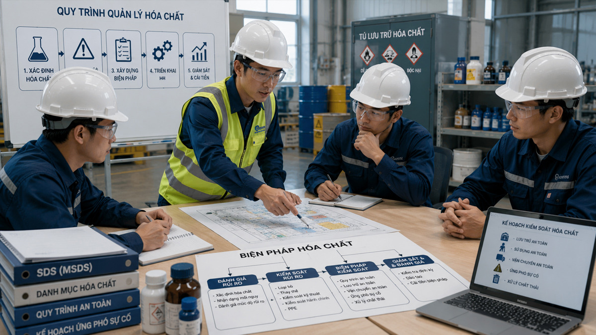 Consulting on developing chemical safety measures