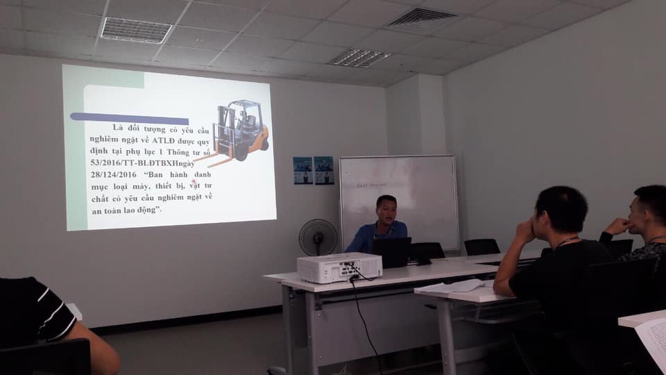 Training to operate equipment with strict requirements on OSH