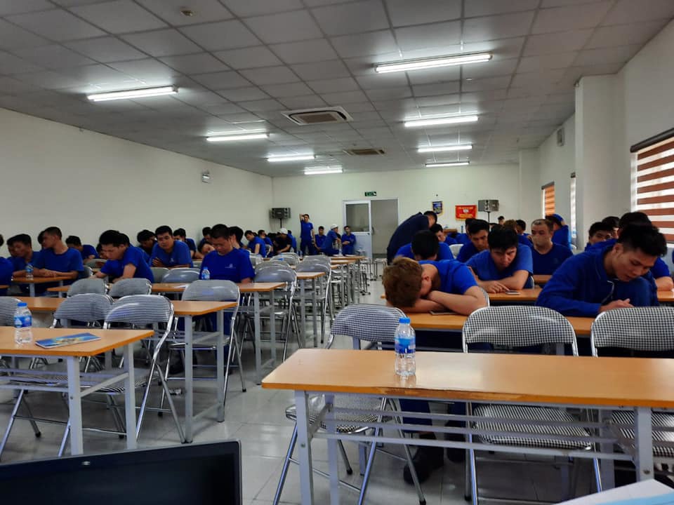 Training on OSH at Sik Vietnam Co., Ltd